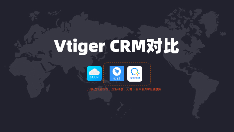 对比Vtiger CRM开源CRM