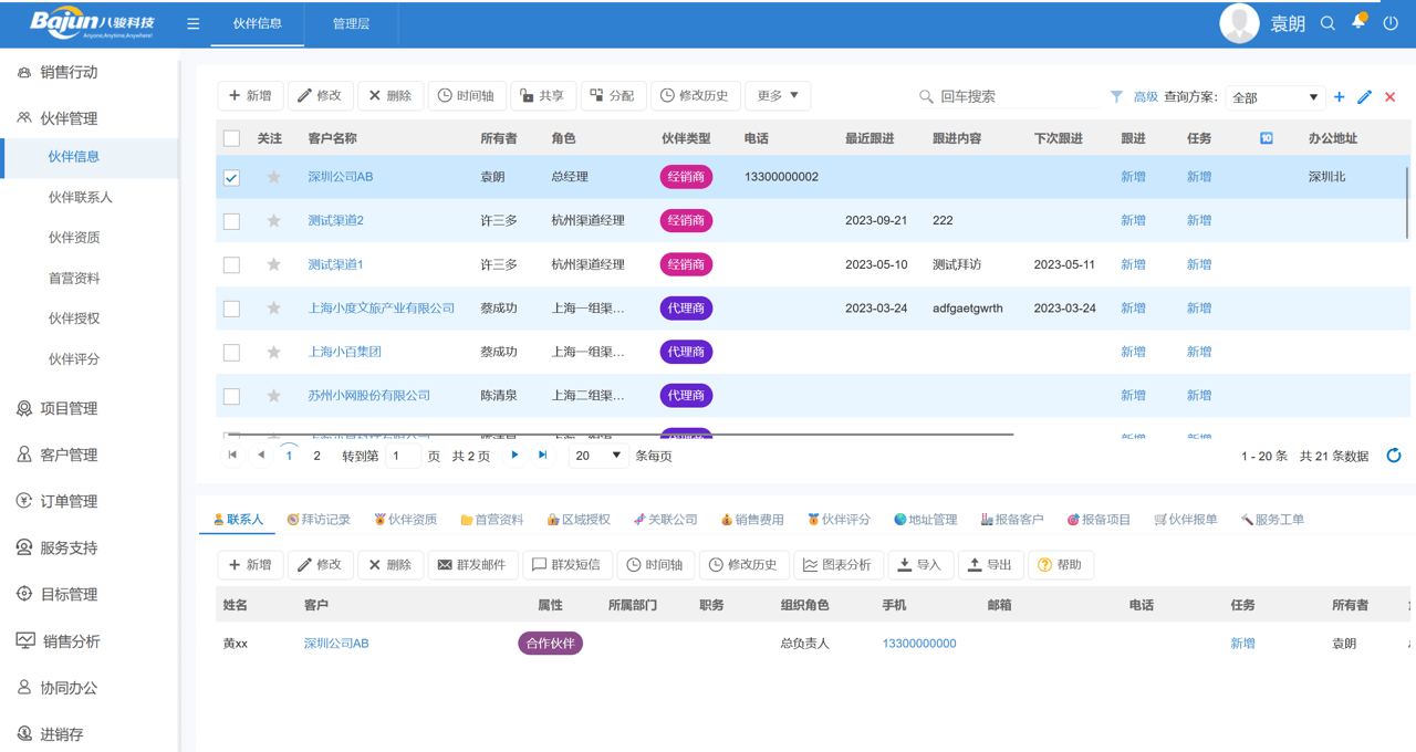 销售渠道建设