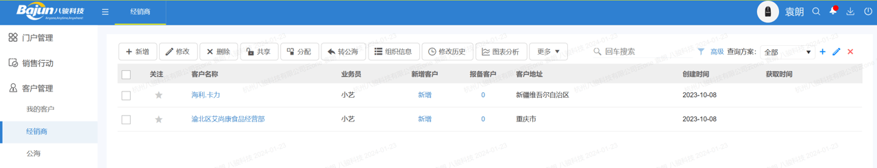 渠道管理系统用CRM，还是DMS？