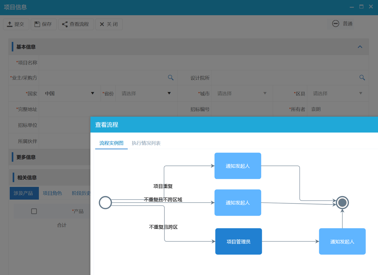 项目报备流程